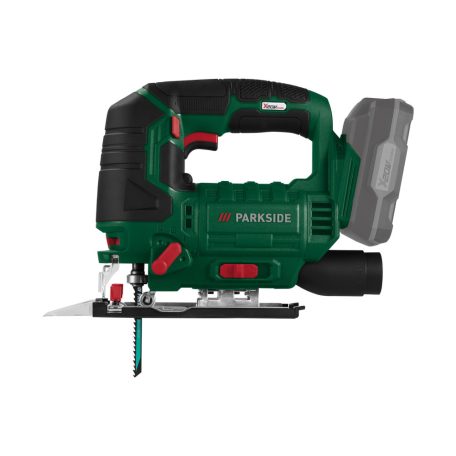 ParkSide PSTDA 20-Li C3 SOLO 20V akkus, akkumulátoros szúrófűrész, dekopírfűrész, akku és töltő NÉLKÜL, kofferben