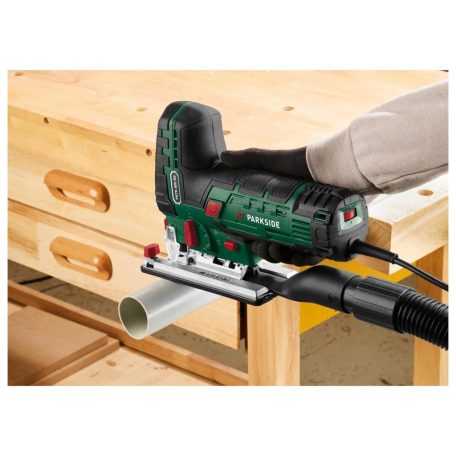 ParkSide PSTK 800 G5 szabályozható fordulatszámú 800W elektromos szúrófűrész, dekopírfűrész 2 fűrészlappal, koffer nélkül