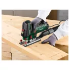 ParkSide PSTK 800 F4 szabályozható fordulatszámú 800W elektromos szúrófűrész, dekopírfűrész lézervezetéssel, LED munkalámpával, 2 fűrészlappal, kofferrel