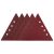 ParkSide PSWD 20 A1 WOOD 20 darabos 295 x 295 mm háromszög alakú tépőzáras csiszolópapír készlet fához, falcsiszoló zsiráfhoz, fal- és mennyezetcsiszolóhoz 60 / 80 / 120 / 180 / 240