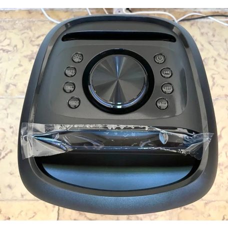 Maginon PS-20 Party SoundSystem 20W 3,7 V 3000 mAh akkus Bluetooth hangszóró USB porttal, microSD kártyaolvasóval, színes LED világítással