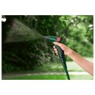 ParkSide 466705 flexibilis kerti tömlő, 10 méterről 30 méterre nyújható flexi locsolótömlő szövet külsővel, locsolófejjel és tárolótasakkal (zöld)