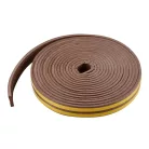 ParkSide Rubbel Seal BR "E" Profil, öntapadó gumitömítés 2 x 5 méter barna, E profil, ajtó- és ablaktömítés 9 x 4 mm, 2 - 3.5 mm közötti hézagokhoz