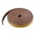 ParkSide Rubbel Seal BR "E" Profil, öntapadó gumitömítés 2 x 5 méter barna, E profil, ajtó- és ablaktömítés 9 x 4 mm, 2 - 3.5 mm közötti hézagokhoz