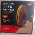 ParkSide Rubbel Seal BR "E" Profil, öntapadó gumitömítés 2 x 5 méter barna, E profil, ajtó- és ablaktömítés 9 x 4 mm, 2 - 3.5 mm közötti hézagokhoz