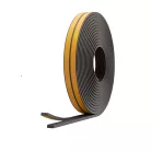 ParkSide Rubbel Seal BR "W" Profil, öntapadó gumitömítés 2 x 5 méter barna, W profil, ajtó- és ablaktömítés 9.5 x 3.5 mm, 1.5 -3 mm közötti hézagokhoz