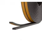ParkSide Rubbel Seal BR "W" Profil, öntapadó gumitömítés 2 x 5 méter barna, W profil, ajtó- és ablaktömítés 9.5 x 3.5 mm, 1.5 -3 mm közötti hézagokhoz