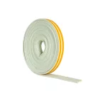 ParkSide Rubbel Seal WH "E" Profil, öntapadó gumitömítés 2 x 5 méter fehér, E profil, ajtó- és ablaktömítés 9 x 4 mm, 2 - 3.5 mm közötti hézagokhoz