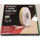 ParkSide Rubbel Seal WH "E" Profil, öntapadó gumitömítés 2 x 5 méter fehér, E profil, ajtó- és ablaktömítés 9 x 4 mm, 2 - 3.5 mm közötti hézagokhoz