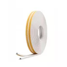 ParkSide Rubbel Seal WH "P" Profil, öntapadó gumitömítés 2 x 5 méter fehér, P profil, ajtó- és ablaktömítés 9 x 5.5 mm, 2.5 - 5 mm közötti hézagokhoz