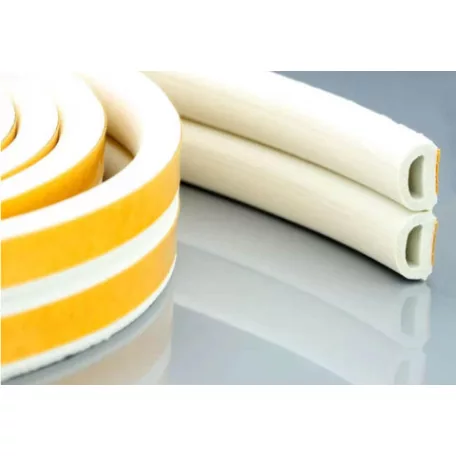 ParkSide Rubbel Seal WH "P" Profil, öntapadó gumitömítés 2 x 5 méter fehér, P profil, ajtó- és ablaktömítés 9 x 5.5 mm, 2.5 - 5 mm közötti hézagokhoz