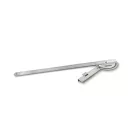 ParkSide 418496 inox univerzális fűrészsín, vezető és szögmérő körfűrészekhez és lyukfűrészekhez