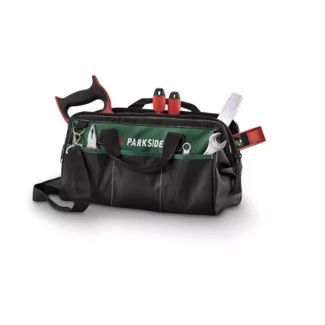 ParkSide 419156 Toolbag, üres gyöngyvászon szerszámtáska, szerszámos táska 9 liter / 8 kg kapacitással