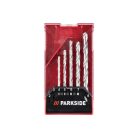 ParkSide gyári 42 részes fa-, fém fúrószár, és bitfej készlet tároló dobozban, fúró - csavarozó, behajtó gépekhez (Performance PBSPA 12 C3 gyári tartozék csomag)