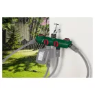 ParkSide 4 utas kerti tömlőadapter, kerti csap elosztó adapter 4 db külön nyitható / zárható kimenettel, gyorscsatlakozókkal (437116)