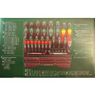 ParkSide XXL 101 darabos csavarhúzó, dugókulcs és bitfej készlet praktikus szerszámtartó rendezőben