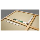 ParkSide DAF 400 A1 400 mm 0 - 220° alumínium digitális szögmérő LCD kijelzővel, függőleges és vízszintes vízmértékkel, lábhosszabbítóval (Digital Angle Finder)