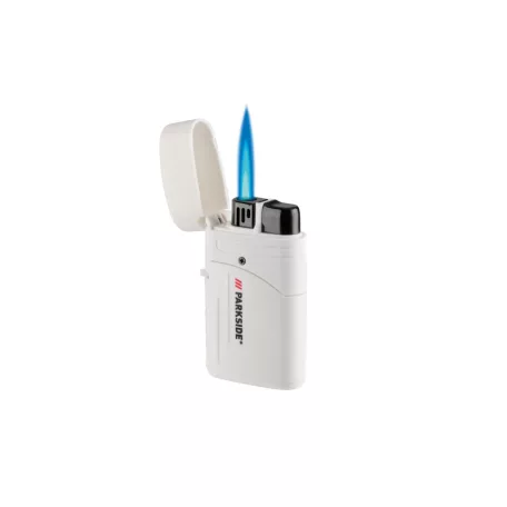 ParkSide Fan Edition Jetflame Storm Lighter újratölthető, vízálló öngyújtó, vihargyújtó, szabályozható, időjárásálló szúrólánggal, ParkSide logóval