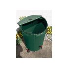 ParkSide 250 literes összecsukható esővizes hordó, zárt, PVC esővíz gyűjtő tartály, összehajtható kerti vízgyűjtő hordó fedéllel, szűrővel, csappal és 3/4" slag csatlakozóval