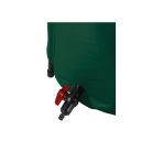 ParkSide 250 literes összecsukható esővizes hordó, zárt, PVC esővíz gyűjtő tartály, összehajtható kerti vízgyűjtő hordó fedéllel, szűrővel, csappal és 3/4" slag csatlakozóval