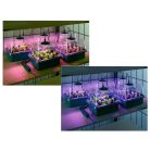 ParkSide PNK 120 LED 85 x 140 x 140 mm 120 darabos LED-es palántázó készlet, 10 részes palántenevelő, csiráztató készlet, mini melegágy 10 x 12 db palánta részére, átlátszó fedéllel, szellőzővel és LED világítással