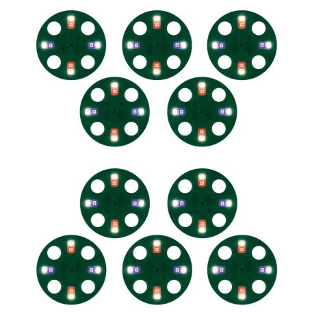 ParkSide PNK 120 LED 85 x 140 x 140 mm 120 darabos LED-es palántázó készlet, 10 részes palántenevelő, csiráztató készlet, mini melegágy 10 x 12 db palánta részére, átlátszó fedéllel, szellőzővel és LED világítással