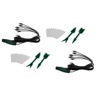 ParkSide PNK 120 LED 85 x 140 x 140 mm 120 darabos LED-es palántázó készlet, 10 részes palántenevelő, csiráztató készlet, mini melegágy 10 x 12 db palánta részére, átlátszó fedéllel, szellőzővel és LED világítással