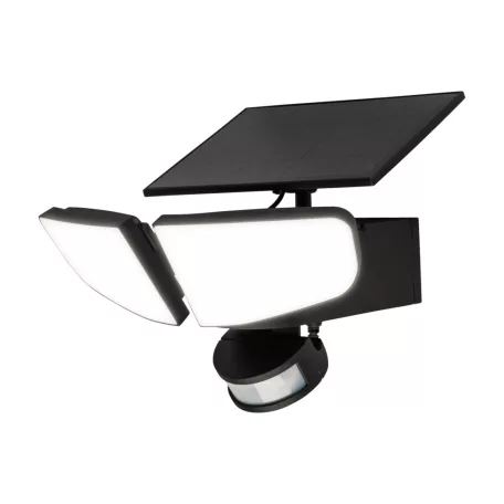 ParkSide 479074 Solar Floodlight 9.5W 4000K 600 lm falra szerelhető, akkus, fali napelemes, szolár LED reflektor mozgásérzékelővel, 3.7V 4000 mAh li-ion akkuval