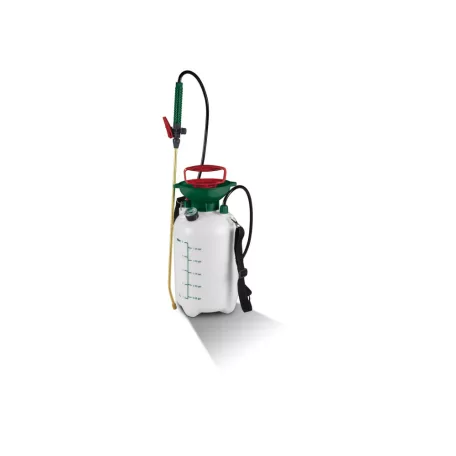 ParkSide / GardenLine mechanikus 5L (5 literes) kézi permetező, pumpás permetezőgép 2.5 bar, nyomásmérővel, nemesacél vagy réz szórószárral és szórófejjel