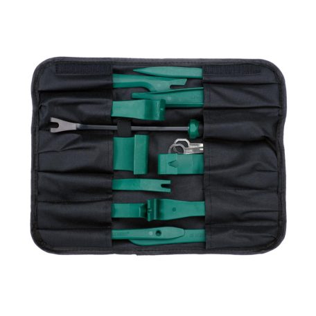 ParkSide 644 darabos autós kárpitleszedő szerszám- és rögzítőpatent készlet, autó belsőtér szerelő szerszámkészlet és patent csomag