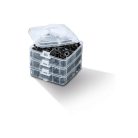 ParkSide 644 darabos autós kárpitleszedő szerszám- és rögzítőpatent készlet, autó belsőtér szerelő szerszámkészlet és patent csomag