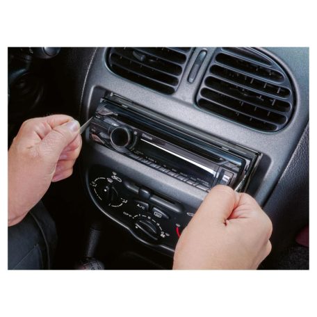 ParkSide 644 darabos autós kárpitleszedő szerszám- és rögzítőpatent készlet, autó belsőtér szerelő szerszámkészlet és patent csomag