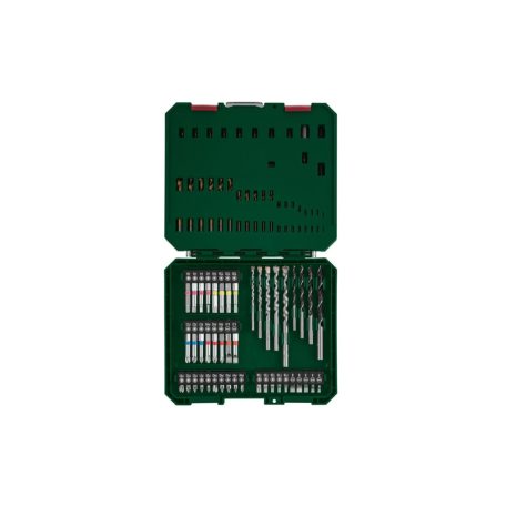 ParkSide 75 részes kombinált kő-, fa-, fém- fúrószár, bitfej és dugókulcs készlet praktikus tároló és rendező dobozban (509651)