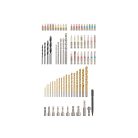 ParkSide 75 részes kombinált kő-, fa-, fém- fúrószár, bitfej és dugókulcs készlet praktikus tároló és rendező dobozban (509651)