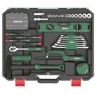 ParkSide 90 részes szerszámkoffer, komplett otthoni praktikus barkács szerszámkészlet, műanyag tároló és hordozó kofferben (510685)