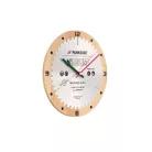 ParkSide Fan Editon 25 cm Slaw Blade Körfűrészlap inox és natúr fa Design falióra pontos és csendes quartz óraművel, alkáli elemmel
