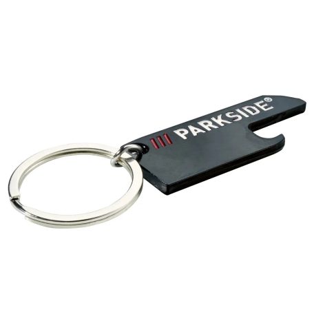 Parkside / ParkSide Performance Fan Edition Key Ring, kulcstartó sörbontó | akkus fúró | ütvefúró vésőkalapács | sarokcsiszoló (flex) |  láncfűrész designban