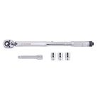 ParkSide | Grizzly 45 cm nyomatékkulcs készlet, 80 - 210Nm 1/2" nyomaték kulcs + 3 dugókulcs (17-19-21mm) kofferben (Drehmomentschlüssel)