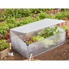 ParkSide CF-2024 UV és időjárásálló, hordozható, nyitható tetejű, törhetetlen duplafalú polikarbonát melegágy, 100 x 30/40 x 60 cm Cold Frame, melegágyás, melegház