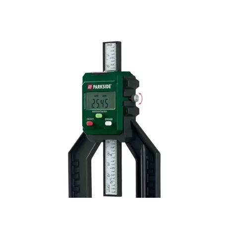 ParkSide PTM 2 A1 Digital Depth Gauge, elemes digitális mélységmérő 0 - 80 mm | 0.05 mm felbontással