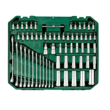 ParkSide Prémium XL 216 részes racsnis dugókulcs és bitfej készlet, krovakészlet kofferben, CR-V, CR-MO, S2 acél