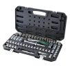   ParkSide PSSS 65 A1 (465601) Socket Set 3/8" (10 mm) 65 részes racsnis dugókulcs és bitfej készlet, krovakészlet kofferben, CR-V és S2 acélból