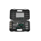 ParkSide PSS 65 A1 Socket Set 1/4" 6.3 mm és 1/2" 12.5 mm 65 részes racsnis dugókulcs és bitfej készlet, krovakészlet kofferben, CR-V és S2 acélból