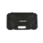 ParkSide PSS 65 A1 Socket Set 1/4" 6.3 mm és 1/2" 12.5 mm 65 részes racsnis dugókulcs és bitfej készlet, krovakészlet kofferben, CR-V és S2 acélból