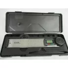 ParkSide prémium inox / zöld fém digitális szögmérő / vonalzó LCD kijelzővel 360° 2 x 180 mm szárral