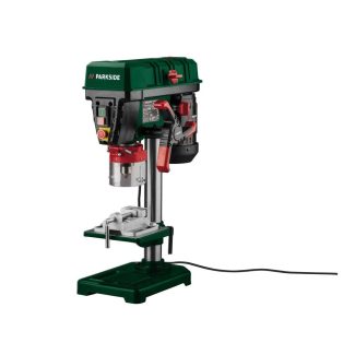   ParkSide PTBM 400 D1 szíjhajtásos, 5 sebességes asztali, állványos, oszlopos fúró, 400W fúrógép B16 tokmánnyal (1.5 - 13 mm), –45° és +45° közötti dőlésszöggel