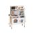 PlayTive GY-2022 MAXI hangot adó, világító fa konyha 77 x 30 x 103 cm elektromos játék babakonyha hűtővel, sütővel, mikróval, mosogatóval, főzőlappal és kiegészítőkkel