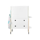 PlayTive GY-2022 MAXI hangot adó, világító fa konyha 77 x 30 x 103 cm elektromos játék babakonyha hűtővel, sütővel, mikróval, mosogatóval, főzőlappal és kiegészítőkkel