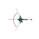 ParkSide PTHSA 20-Li D5 SOLO 20V akkus 50 cm akkumulátoros magassági teleszkópos sövényvágó, sövénynyíró, akku és töltő nélkül