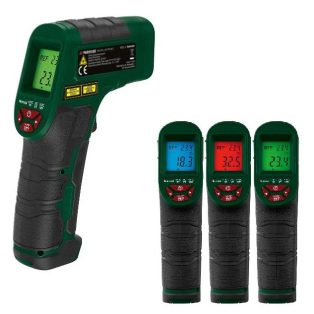   ParkSide PTI 380 C2 / PTIA 1 infravörös hőmérő lézeres célzóval, lézeres infrahőmérő, tárgyhőmérő -50 től +380 °C -ig 8 pontos lézerrel